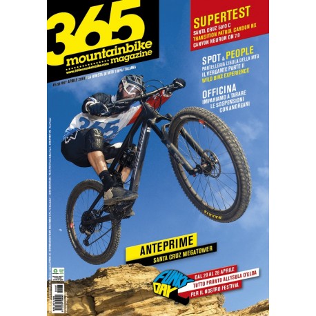 365Mountainbike n.87 Cartaceo Aprile  2019