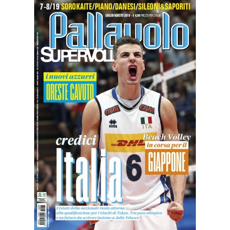 Pallavolo SUPERVOLLEY n.7-8 Cartaceo Luglio/Agosto 2019