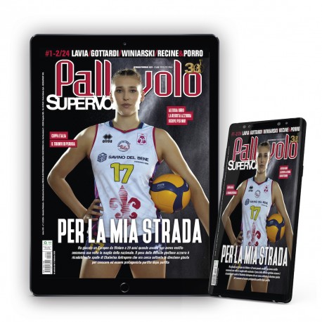 Pallavolo SUPERVOLLEY n 1-2 Digitale Gennaio Febbraio 2024