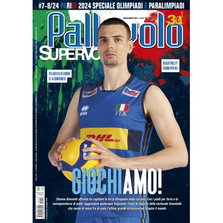 Pallavolo SUPERVOLLEY n7/8 Cartaceo Luglio Agosto 2024