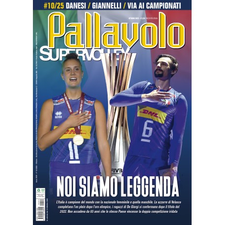 Pallavolo SUPERVOLLEY n10 Cartaceo Ottobre 2025