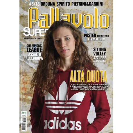 Pallavolo SUPERVOLLEY n.5 Cartaceo Maggio 2018
