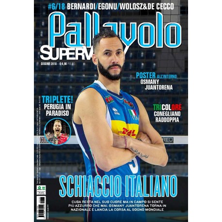 Pallavolo SUPERVOLLEY n.5 Cartaceo Maggio 2018
